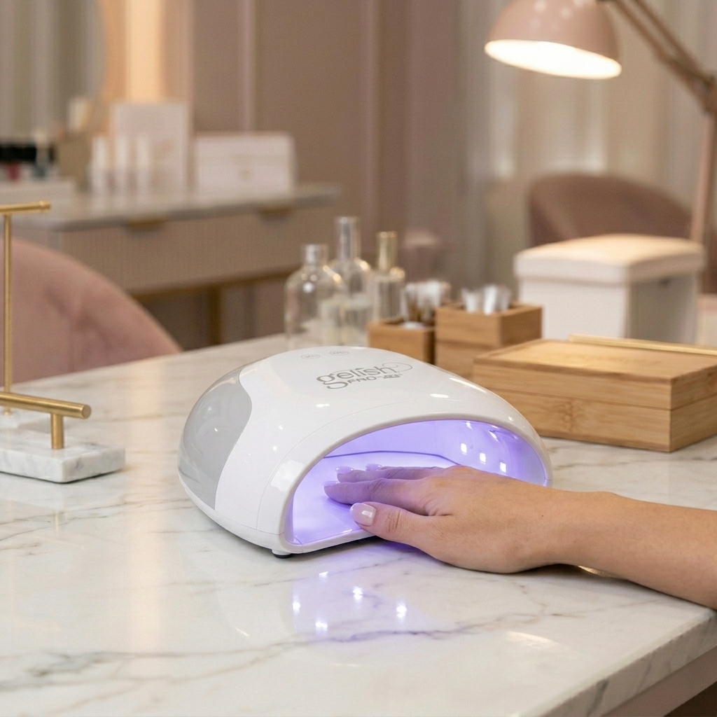 Lámpara LED Gelish 30W Unplugged LED Light, toma de producto