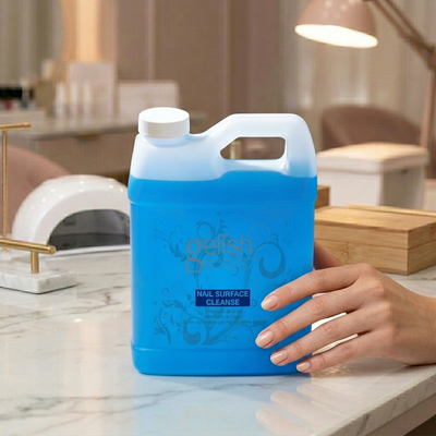 Frasco de limpiador Gelish Nail Surface Cleanse, 480 ml