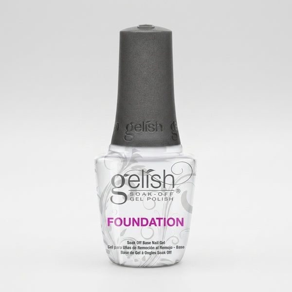 Frasco de base coat Gelish Foundation Base Gel, 15 ml