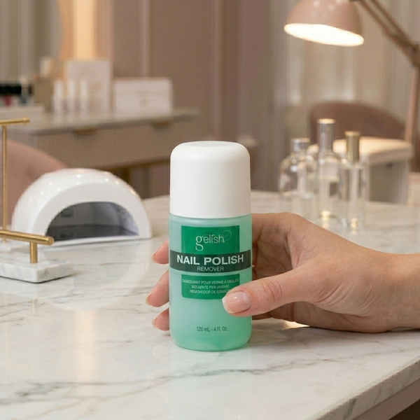 Frasco de removedor Gelish Nail Polish Remover, 120 ml