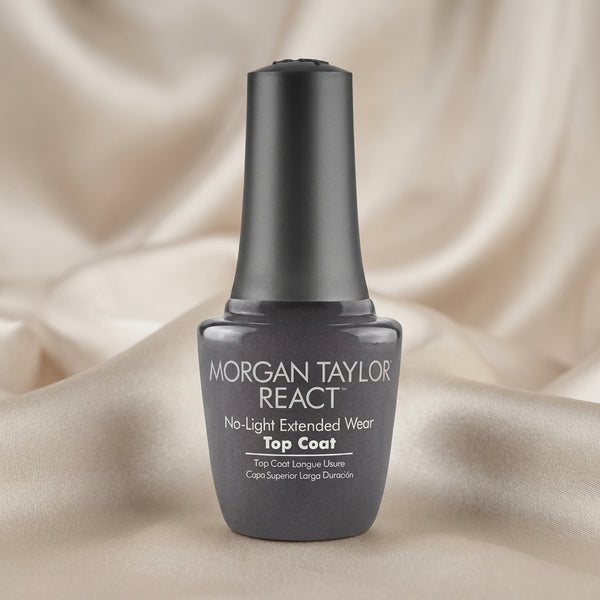 Frasco de Morgan Taylor React Top Coat, 15 ml