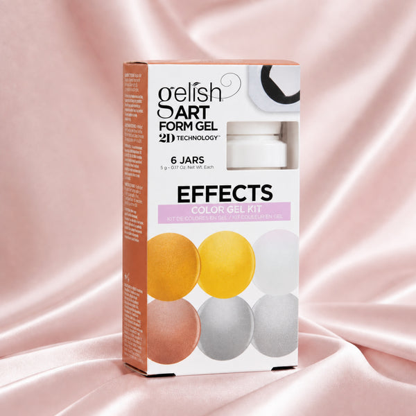 Gelish Art Form Effects Color Gel Kit 6 x, 5 g, toma de producto