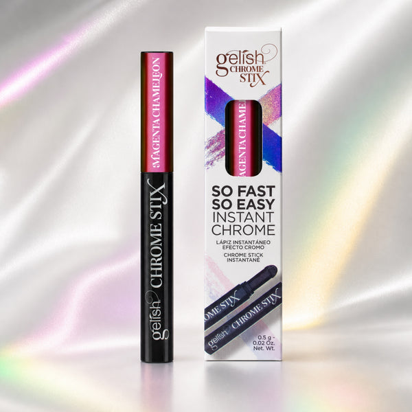 Pigmento chrome Gelish Chrome Stix Magenta Chameleon, 5 g, toma de producto