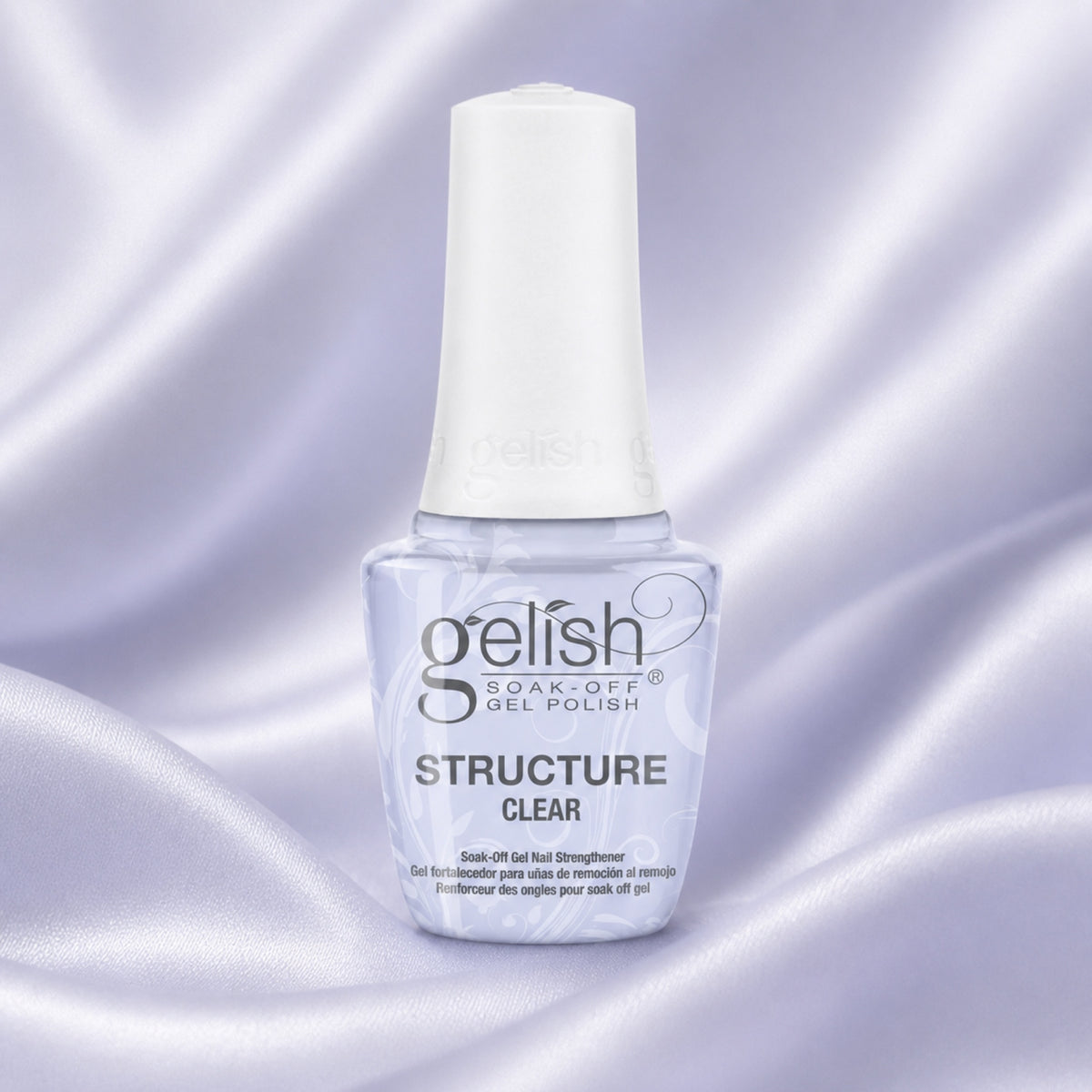 Frasco de Gelish Structure Gel Brush-On Clear, 15 ml