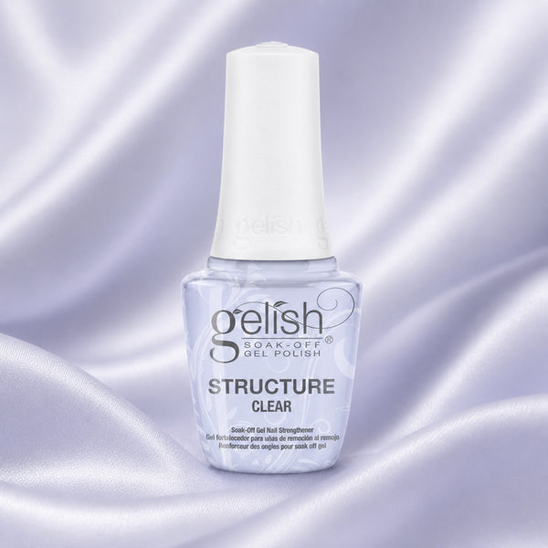 Frasco de Gelish Structure Gel Brush-On Clear, 15 ml