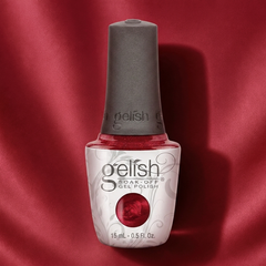 Frasco de esmalte en gel Gelish Best Dressed, color Rojos acabado Shimmer, 15 ml
