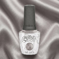 Frasco de esmalte en gel Gelish Chain Reaction, color Blancos acabado Shimmer, 15 ml