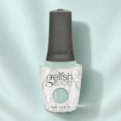 Frasco de esmalte en gel Gelish Mint Chocolate Chip, color Verdes acabado Cream, 15 ml