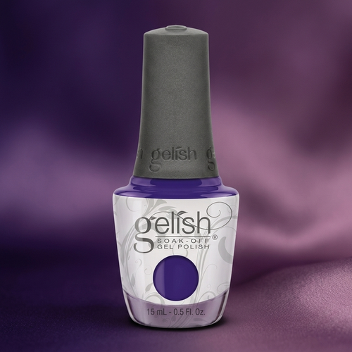 Frasco de esmalte en gel Gelish Anime-Zing Color!, color Morados acabado Cream, 15 ml