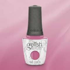 Frasco de esmalte en gel Gelish B-Girl Style, color Rosas acabado Cream, 15 ml