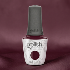 Frasco de esmalte en gel Gelish Looking For a Wingman, color Borgoñas acabado Cream, 15 ml