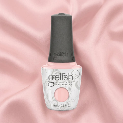 Frasco de esmalte en gel Gelish All About The Pout, color Rosas acabado Cream, 15 ml