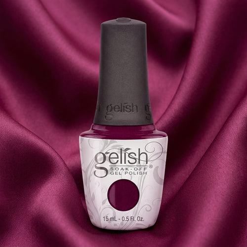Frasco de esmalte en gel Gelish A Tale Of Two Nails, color Borgoñas acabado Cream, 15 ml