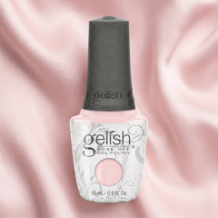 Frasco de esmalte en gel Gelish Curls & Pearls, color Morados acabado Cream, 15 ml