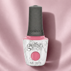 Frasco de esmalte en gel Gelish Rose-Y Cheeks, color Rosas acabado Cream, 15 ml