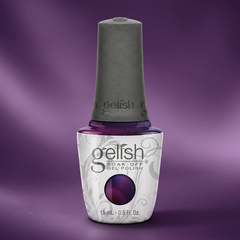 Frasco de esmalte en gel Gelish Aurora - Love At First Light, color Morados acabado Cat Eye, 15 ml