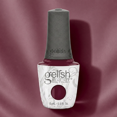 Frasco de esmalte en gel Gelish Stand Out, color Borgoñas acabado Cream, 15 ml