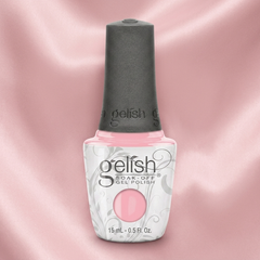 Frasco de esmalte en gel Gelish Taffeta, color Rosas acabado Cream, 15 ml