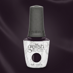 Frasco de esmalte en gel Gelish Diva, color Morados acabado Cream, 15 ml