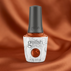 Frasco de esmalte en gel Gelish Sunrise And The City, color Naranjas acabado Shimmer, 15 ml