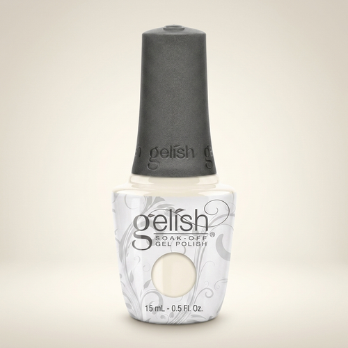 Frasco de esmalte en gel Gelish Arctic Freeze, color Blancos acabado Cream, 15 ml