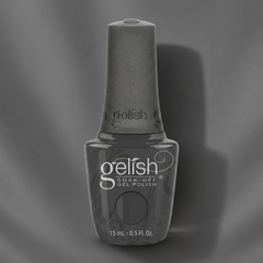 Frasco de esmalte en gel Gelish Fashion Week Chic, color Negros acabado Cream, 15 ml