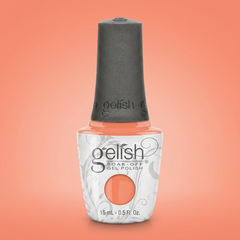 Frasco de esmalte en gel Gelish Sweet Morning Dew, color Naranjas acabado Cream, 15 ml