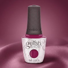 Frasco de esmalte en gel Gelish Carnaval Hangover, color Rosas acabado Cream, 15 ml