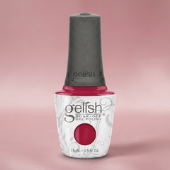 Frasco de esmalte en gel Gelish Brights Have More Fun, color Rosas acabado Cream, 15 ml