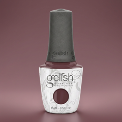Frasco de esmalte en gel Gelish Lust At First Sight, color Mauves acabado Cream, 15 ml