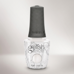 Frasco de esmalte en gel Gelish Sheer & Silk, color Blancos acabado Cream, 15 ml