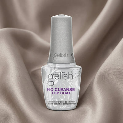 Frasco de Gelish Gel No Cleanse Top Coat, 15 ml