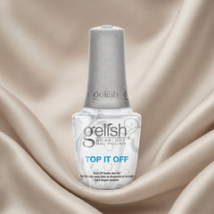 Frasco de top coat Gelish Top It Off Sealer Gel, 15 ml