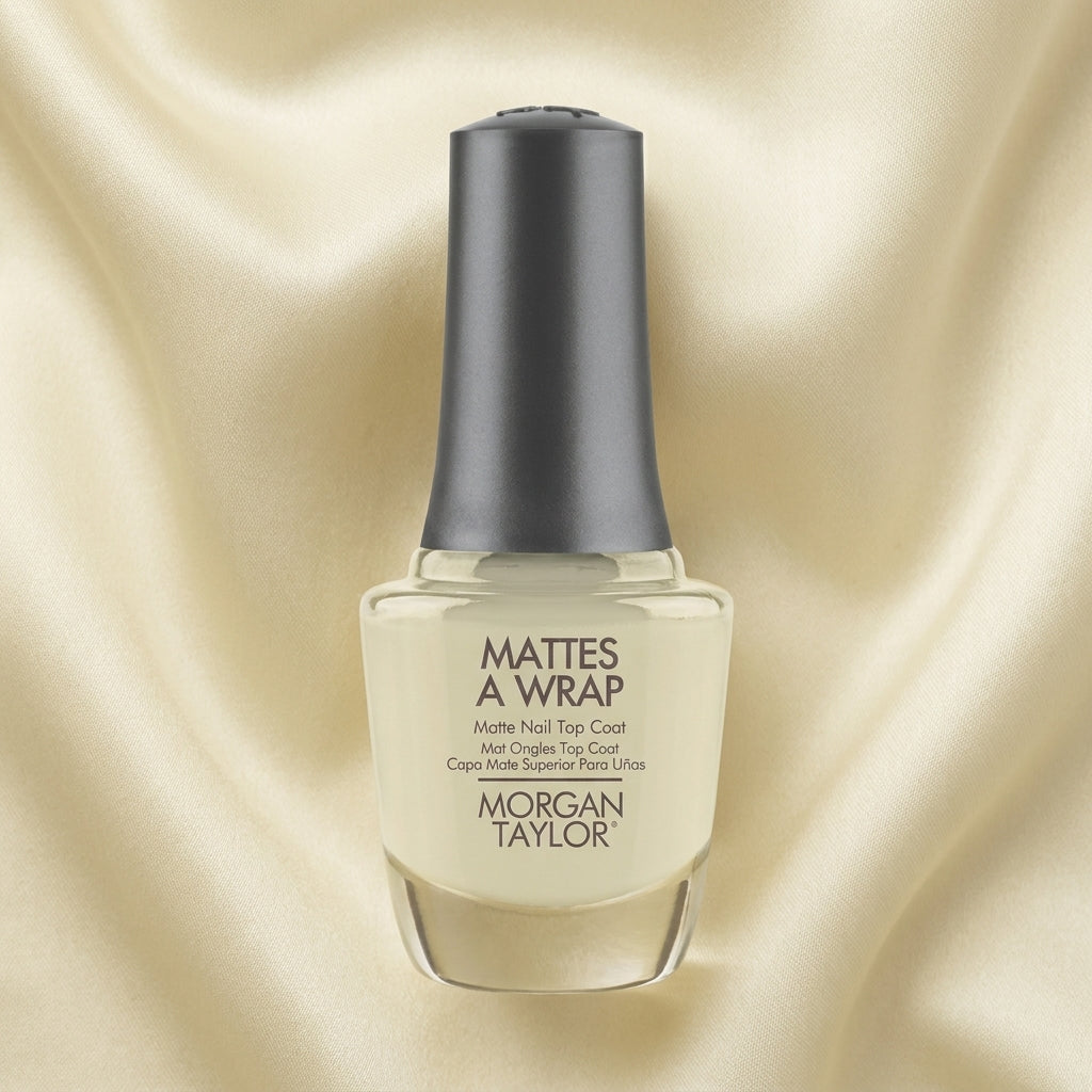 Frasco de tratamiento Morgan Taylor Mattes a Wrap, 15 ml