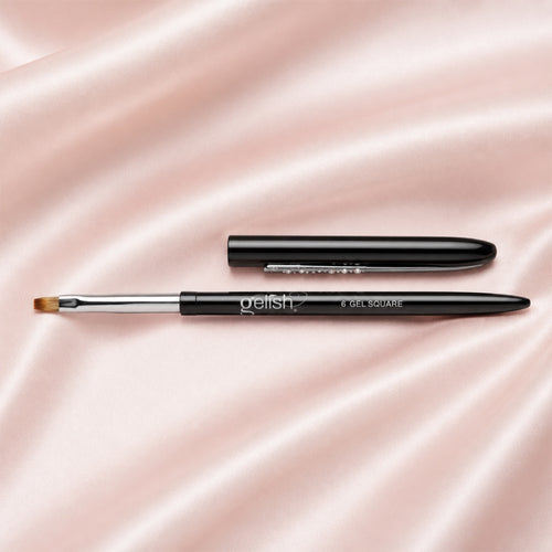 Pincel Gelish #6 Gel Square Brush, toma de producto