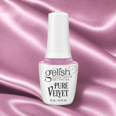 Frasco de esmalte en gel Gelish Cat Eye Pure Velvet Irresistible Force, color Rosas acabado Cat-eye, 15 ml