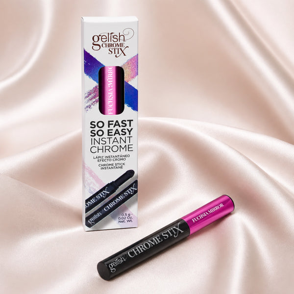 Pigmento chrome Gelish Chrome Stix Fuchsia Mirror, 5 g, toma de producto