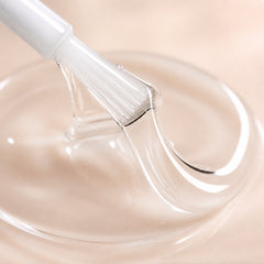 Detalle de base coat Gelish Foundation Flex Clear