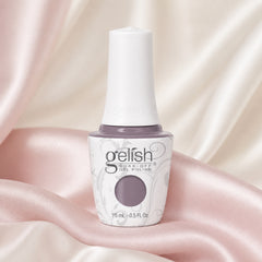 Frasco de esmalte en gel Gelish Let's Hit The Bunny Slopes, color Mauves acabado Cream, 15 ml