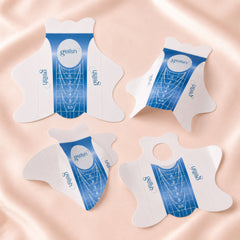 Detalle de accesorio Gelish Perfetto Nail Forms White