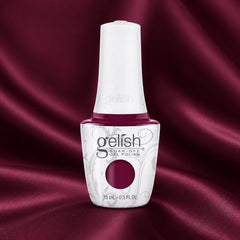 Frasco de esmalte en gel Gelish Rendezvous, color Borgoñas acabado Cream, 15 ml