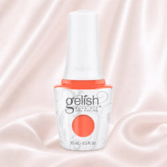 Frasco de esmalte en gel Gelish Rockin' The Reef, color Naranjas acabado Cream, 15 ml