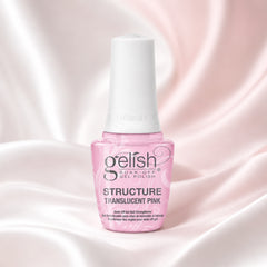 Frasco de Gelish Structure Gel Brush-On Translucent Pink, 15 ml
