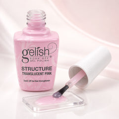 Detalle de Gelish Structure Gel Brush-On Translucent Pink
